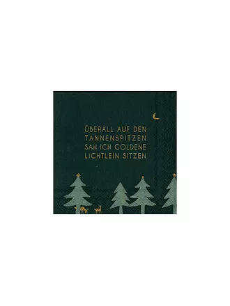 RAEDER | Servilletas navideñas de 25x25 cm AÚN ILUMINADAS | 